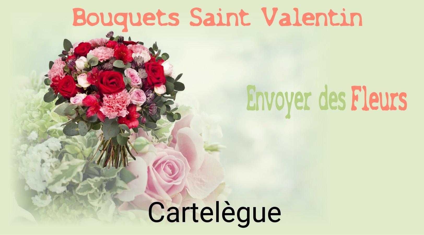 Roses de Saint-Valentin livrées à Cartelègue